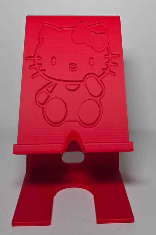 📱 Hello Kitty 3D Printed Phone Stand – Cute & Functional!